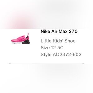 Nike Airmax 270